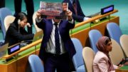 Israeli Ambassador Escorted out after Holding Picture of Mahsa Amini during Iranian President’s Speech | National Review