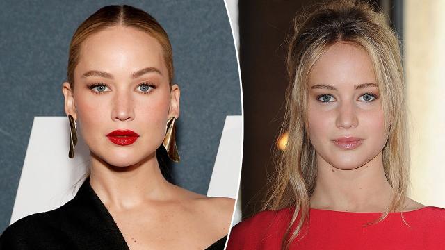 Jennifer Lawrence hits back at plastic surgery rumors, says new look is due to makeup and aging