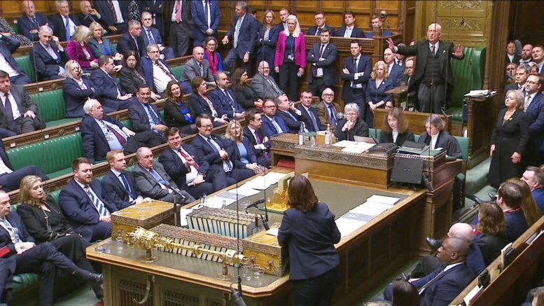 Commons speaker apologises after Gaza ceasefire debate descends into chaos