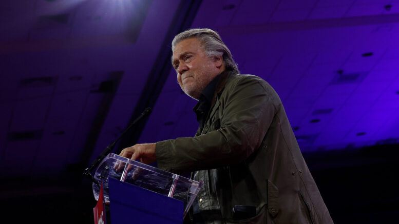 National Conservatism Conference Condemns Sentencing of Guest Speaker Steve Bannon