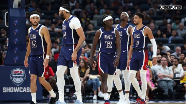 Team USA squeaks by Australia 98-92 despite committing 18 turnovers